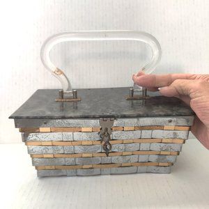 Fabulous 50's Metal Box Purse
